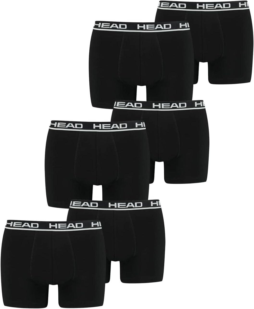 Head Herren-Boxershorts (6er-Pack) in verschiedenen Farben