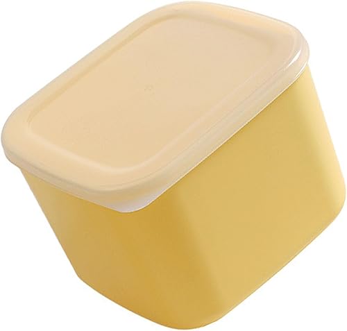 Miniatura 3 de TOPINCN Soporte para rebanadas de queso, recipiente hermético de queso en rodajas con tapa, caja de almacenamiento de plástico para refrigerador