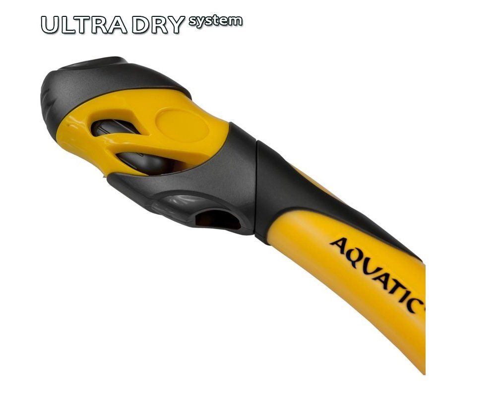 Aqua Speed® Java & Elba Set Snorquel + Gafas de Buceo (Protección UV Silicona Suave Anti-Niebla Panorama)