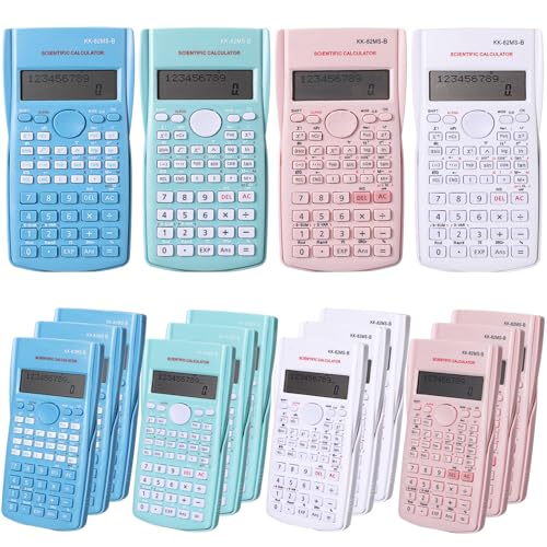 16 Pcs 2 Line Engineering Scientific Calculator