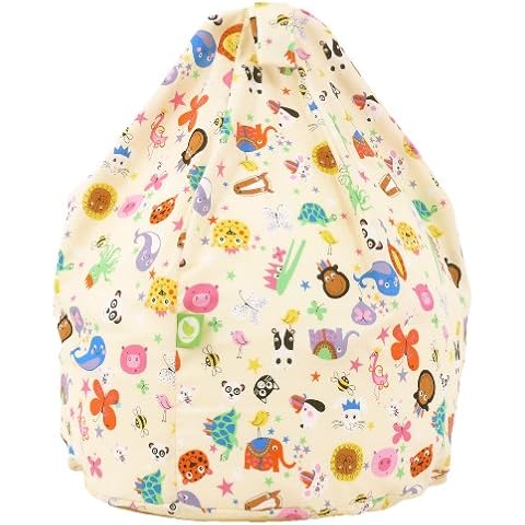 Cotton Party Animal Child Size Bean Bag Cover