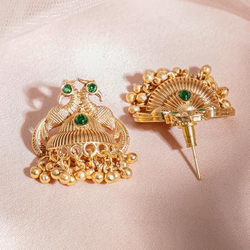 Image of Rubans Necklace Set Gold Plated Traditional Stylish Jewellery Gift for Women & Girls