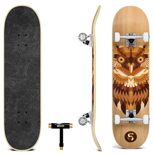 Image of Skatro - Pro Skateboard 31 inch Complete Skateboard. Skate Board Ages: Adults, Boys, Girls, Beginners, and Kids