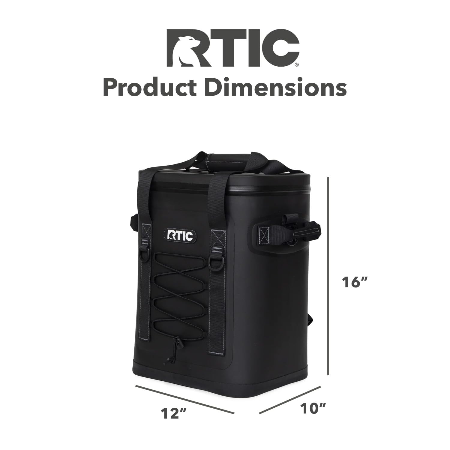 Rtic Backpack Cooler 24 Can Insulated Portable Soft Cooler Bag