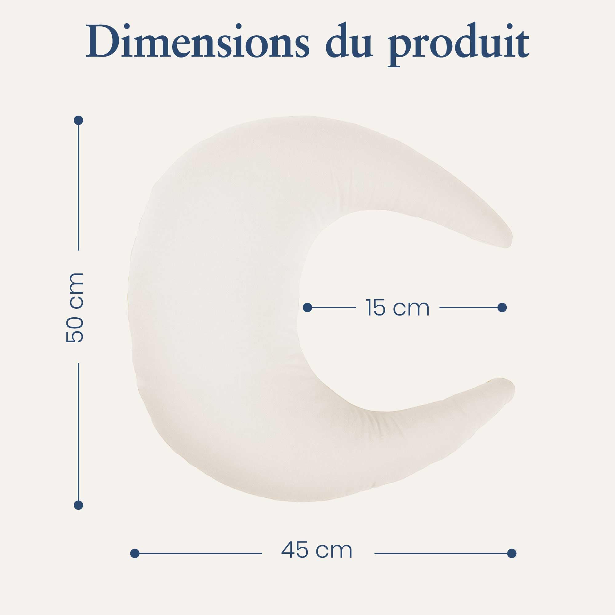 snuggle me® Coussin Allaitement au Biberon & Sein - Housse 100% Coton Bio & Rembourrage - Lavable en Machine & Respirant - Essentiel de Naissance