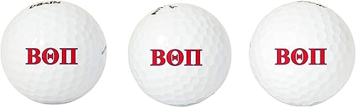 Desert Cactus Beta Theta Pi - Pelotas de golf a todo color (letra)