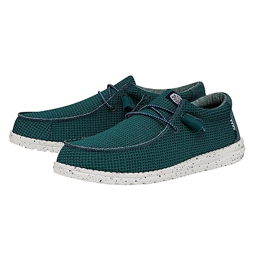 Image of HEYDUDE Men's Wally Sport Mesh Slip On Loafer | Elastic Laces