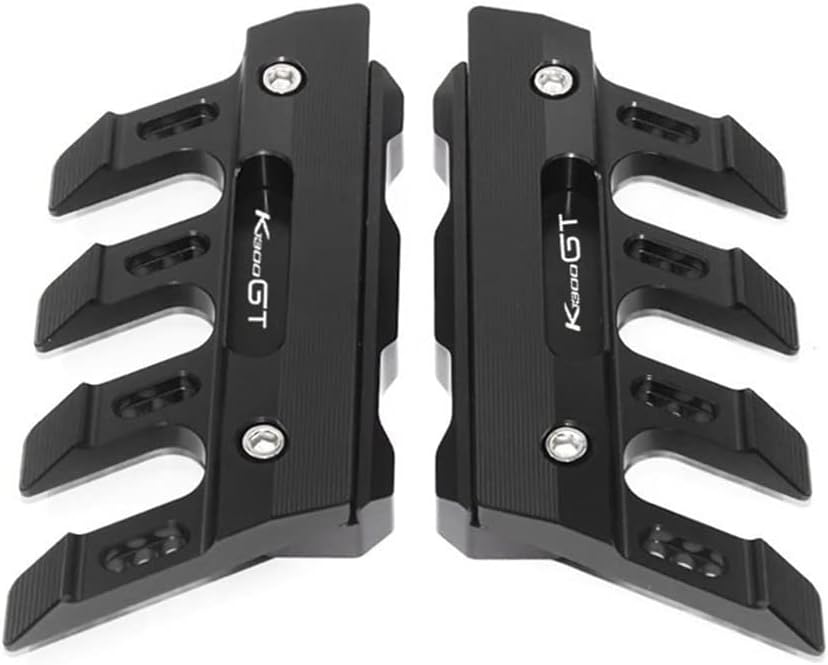SCUUBE for BMW K1300GT K1300 GT Motorcycle Front Fender Protection Block Fall Side Guard Front Fork Protector Mudguard Sliders Motorcycle Accessories (Color : Black)