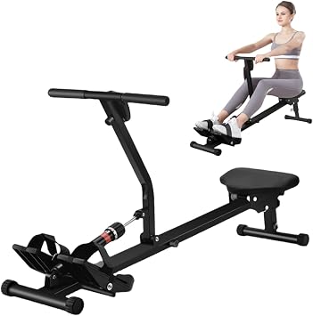 Rowing Machine, Boating, Rowing, Exercise Equipment, Muscle Training, Full Body Training, Cardio Exercise, Indoor, Slimming, Weight Loss, Muscle Training, Water Rowing Machine for Men and Women,