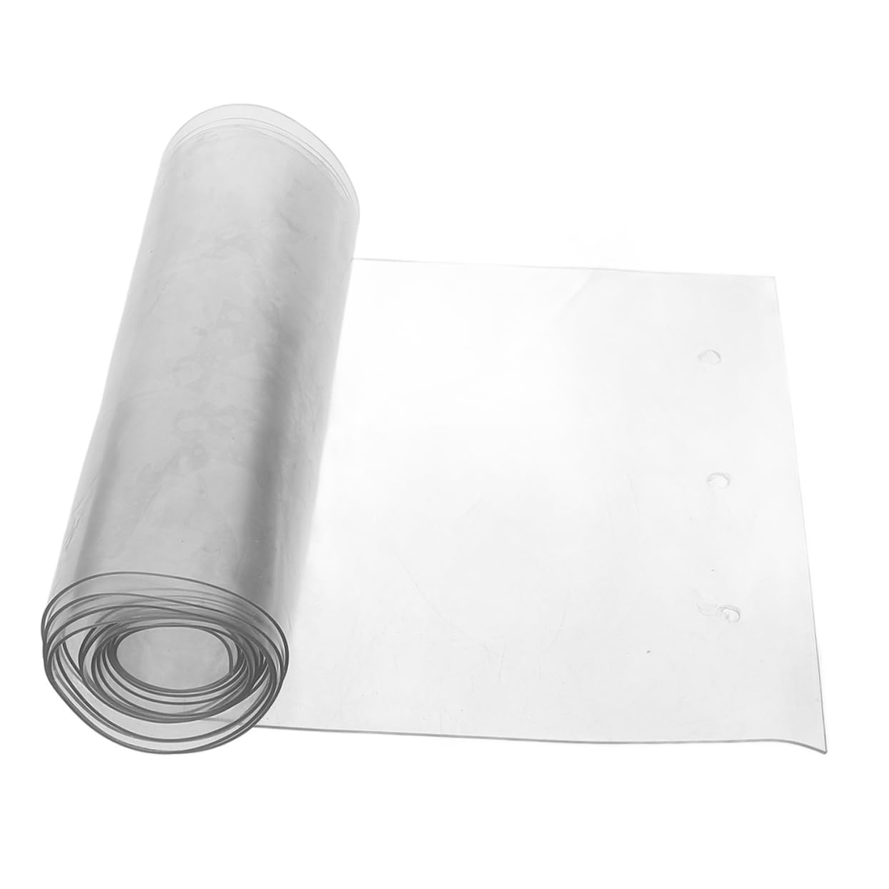 Rideau de porte transparent plastique Mobestech pour isolation thermique sans perçage