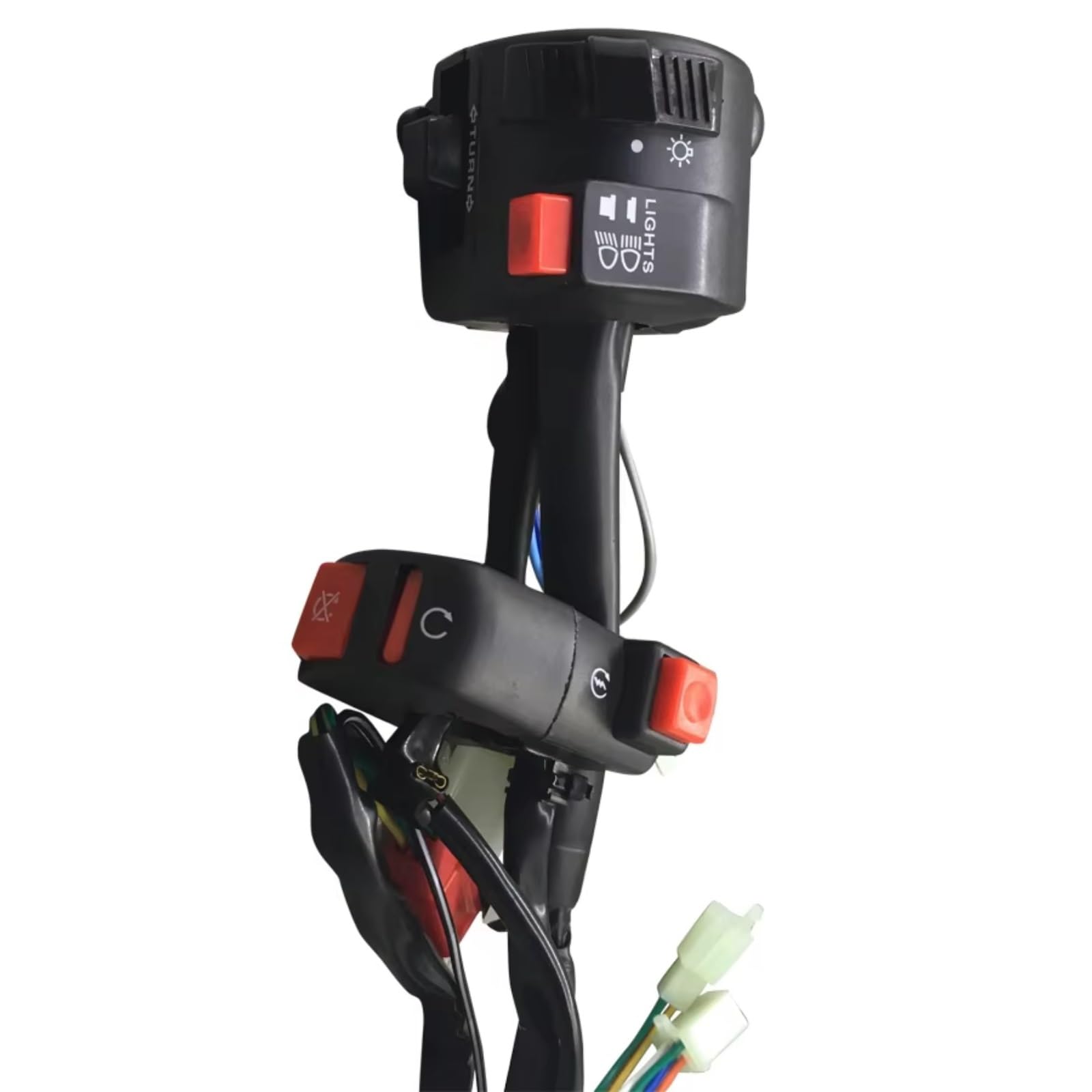 Interruptor Para Moto Manillar Eléctrico Compatible Con CBR400 NC19/NC22 Control De Intermitentes, Interruptor De Bocina Y Botón De Arranque/apagado motocicleta Luces Interruptor