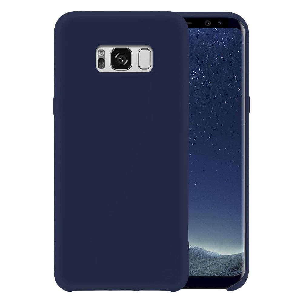 Liquid Silicone Phone Case for Samsung Galaxy S8+ S8 Plus/Full Body Protection/Shockproof/Gel Rubber/Cover Case Drop Protection