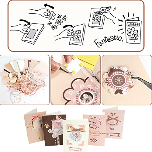 Gigicloud Diy Greeting Card Making Kit Handmade Greeting Card Material Pack Colored Paper Card Craft Kit Folded Cards And Matching Envelopes For Girls Boys #TOP5