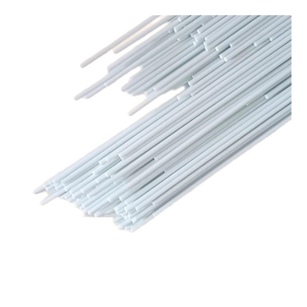 20 varillas de fibra vidrio blancas 50 cm largo, 0,8/1,0/1,5/2,0/3,0/4,0/5, mm(4.5x500mm)