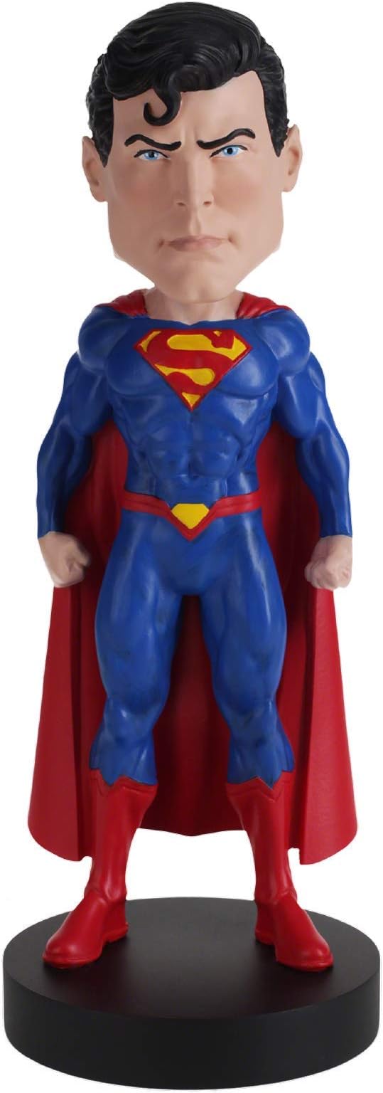 Superman 6” DC Comics Bobblehead, Premium Polyresin Lifelike Figure, Unique Serial Number, Exquisite Detail