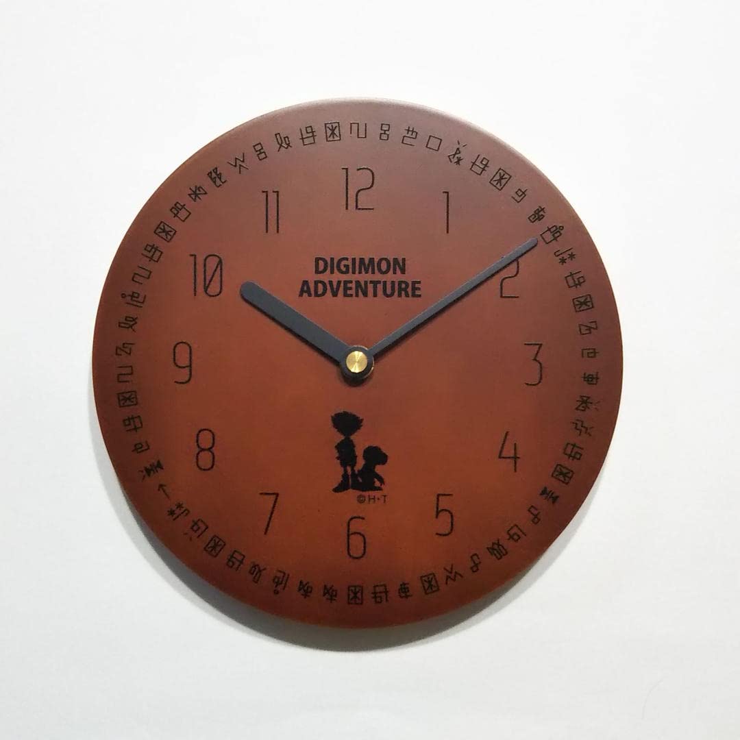 Amazon.co.jp: デジモンアドベンチャー tri ショップ 木製掛け時計