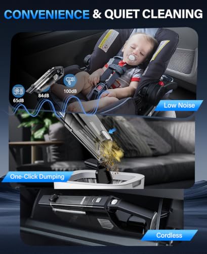 Image of Gxzsk Handheld Vacuum Cordless, Hand Held Car Vacuum, Hand Vacuum