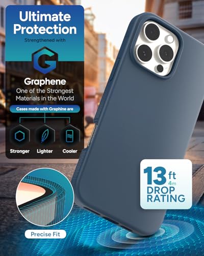Coque iPhone 16 Pro Max en graphène Manhattan Snap ZAGG silicone premium