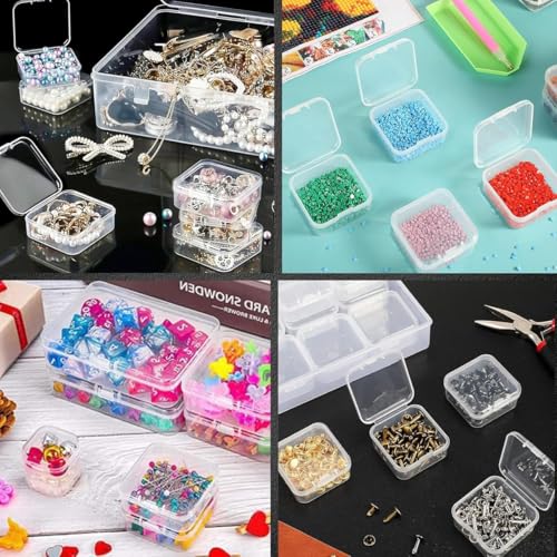 Image of 30-Gid Jewellery & Accessories Storage Box, Premium PP Bracelet & Earring Storage Box, Transparent Box Multi Compartment, Dustproof & Waterproof Organizer for Rings, Beads, Necklaces