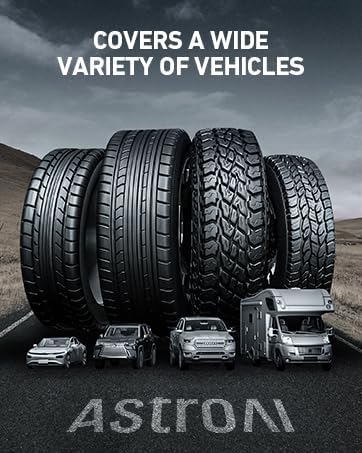 AstroAI Air Compressor Tire Inflator Portable Air Pump for Car Tires, 12V DC Integrated Metal Structure Tire Pump 160PSI with LED Light for Cars, Bicycles, Motorcycles, and Other Inflatables(Yellow) - Image 9