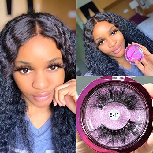 25mm Long Thick Mink Eyelashes Gift For Women-Reuseable 3D & 5D Mink Fur