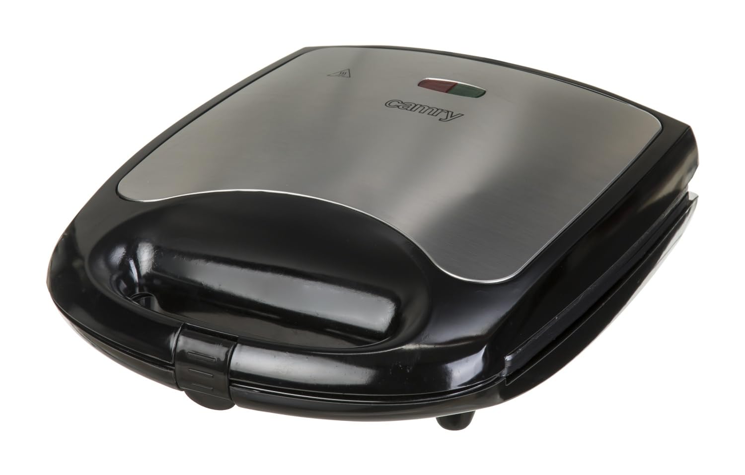 Adler Toster Sandwich XL o mocy 1100 W CR 3023, srebrny, czarny