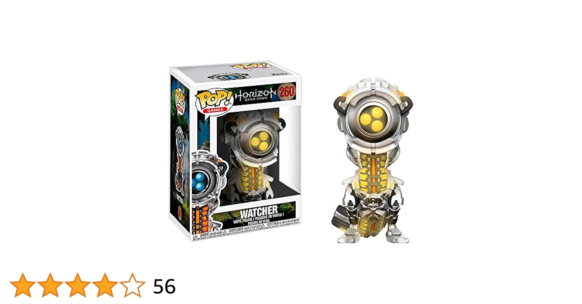 新品 ウォーリーを探せ パンチングPOP Funko POP! Horizon Zero Dawn Watcher #260 Playstation