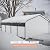 Benass Carports Canopy Heavy Duty, Fully Enclosed Metal Garage with Sidewalls (20x20, White)