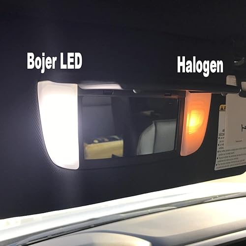 Miniatura 7 de Bombilla LED 6612F 6614F 6615F 6641 Festoon 6641 Festoon para luces de espejo de tocador, visera, maletero o área de carga, 6000 K, color blanco, 8