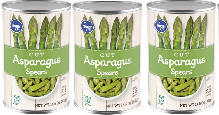 Cut Asparagus Spears (Pack Of 3 Cans), 14.5 oz. Each Can