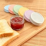 Hniuyun 6 Pack 80 ml Glass Jars, Glass Small Food Storage Container with Lids, Reusable Sauce Containers for Lunch Box Work Trip - Image 3