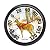 Taylor 13.25 Dial Thermometer, Large, Deer Pattern