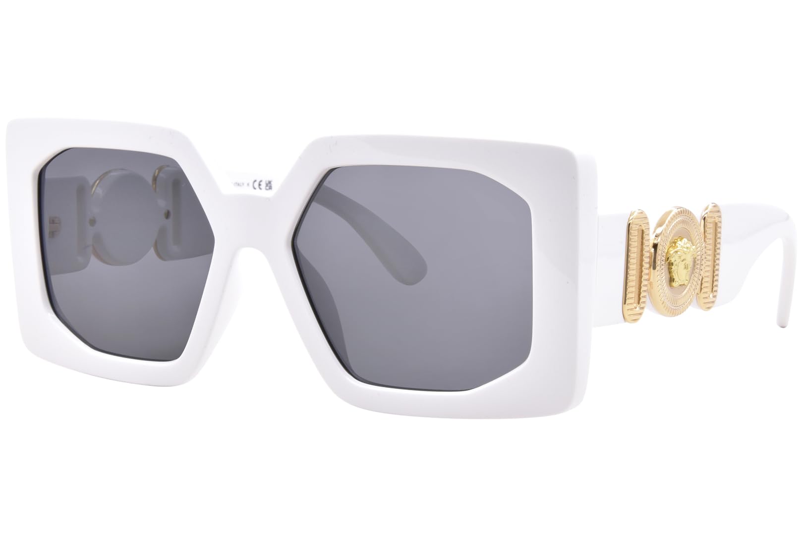 Amazon.com: Versace Sunglasses VE 4478 U 314/87 White Dark Grey