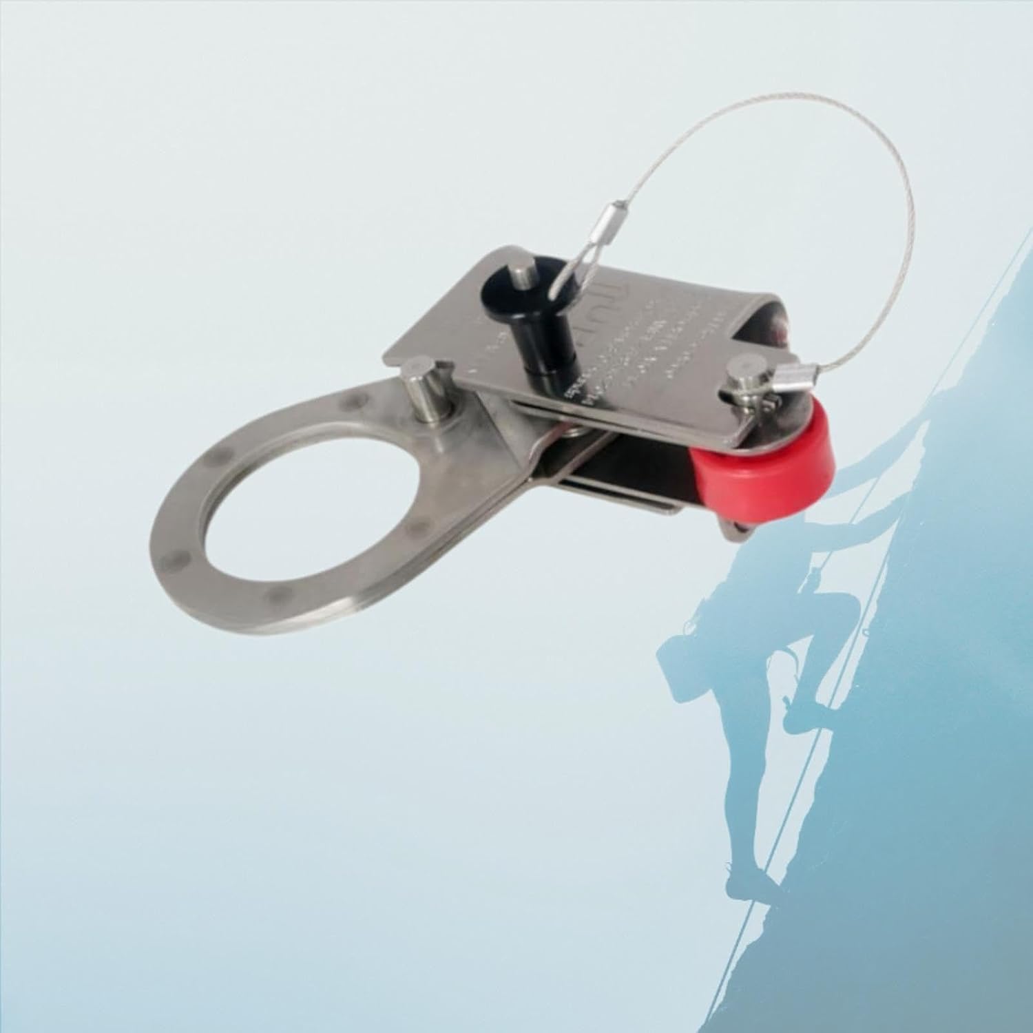 Rope Grab Arrest Ascender Stopper Security Gear Fall Protection Rope Protector for Rock Climbing Rappelling Outdoor