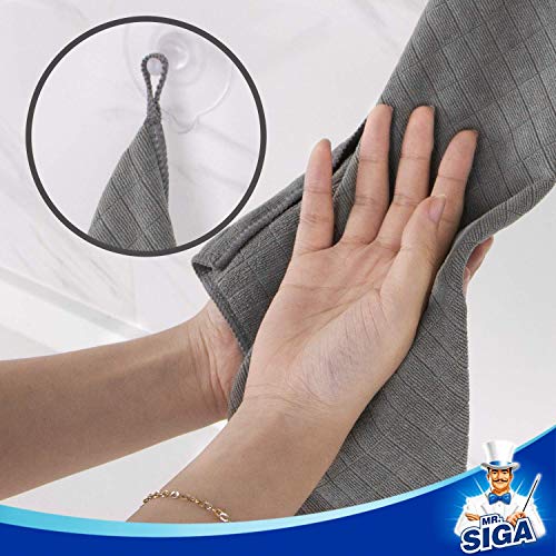 Mr.siga Microfiber Cleaning Cloth, All-Purpose Cleaning Towels, Pack Of 6, Size 13.8 X 15.7 In #TOP9