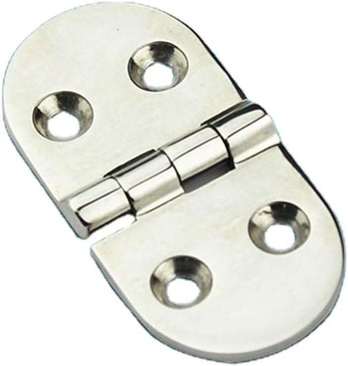 SK2-8072X Stainless Steel 316 Subway Door Butt Hinges Machinery Hinges 1Pcs