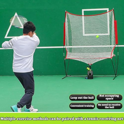 Smart Pro tennis ball machine 33 balles compacte avec distributeur télécommandé - 6