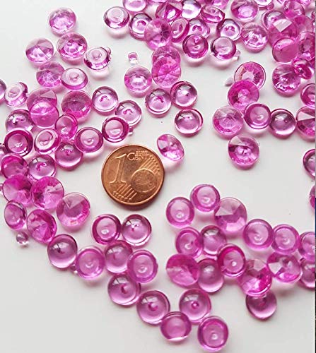 Granulado genérico, Mezcla de 30 g, Rosa, Gota de Cristal, Diamantes acrílicos, granulado, Piedras Decorativas, decoración de Mesa, decoración para esparcir