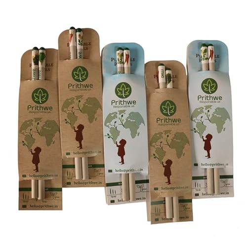 Eco-Friendly Plantable Seed Black Pencils – Corporate Gift Pack, 20