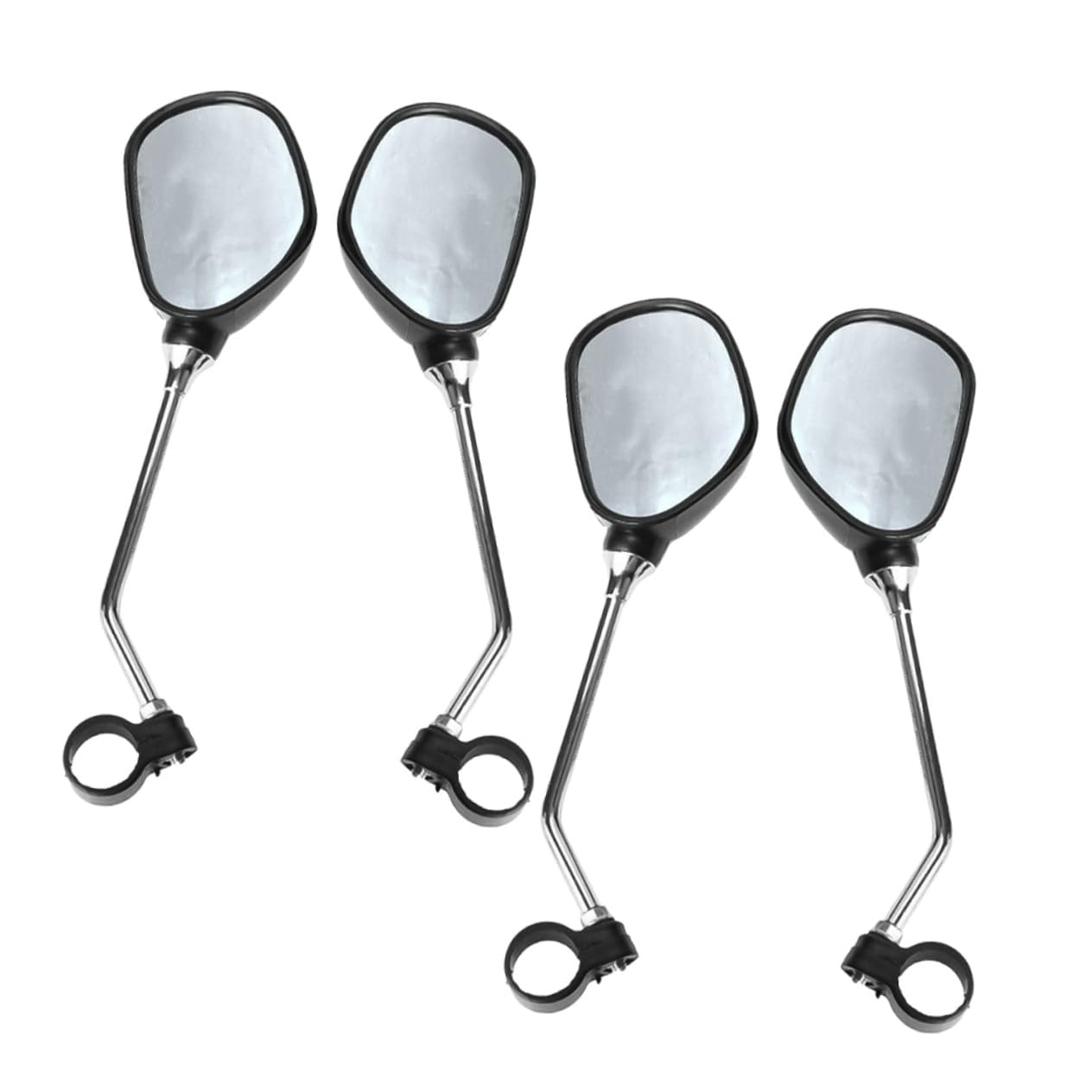 SUPVOX 2 paia Specchietti Retrovisori per Bicicletta con Angolo di Visione Montaggio Manubrio Resistenti Agli Urti per Mountain Bike e Bici da per Maggiore Sicurezza
