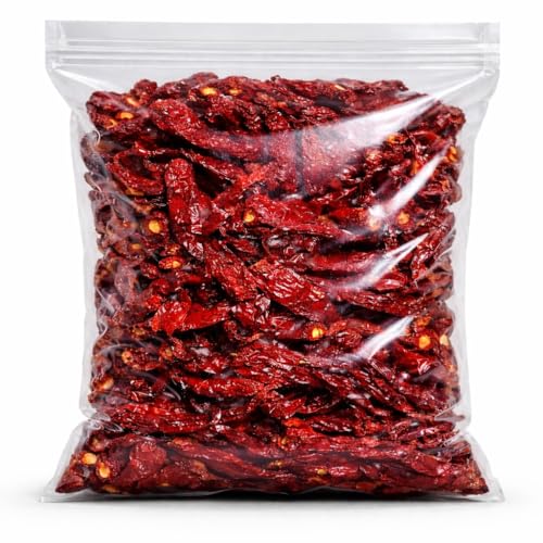 Image of Kashmiri Red Chilli Whole 200g Natural Dry Rich Color, Strong Smoky Spice, Premium Quality Lal Mirch Sabut