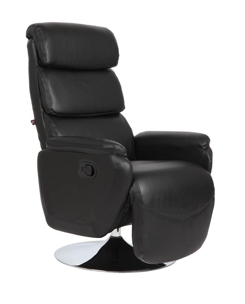 Torino Zerostrain Recliner Chair, Black
