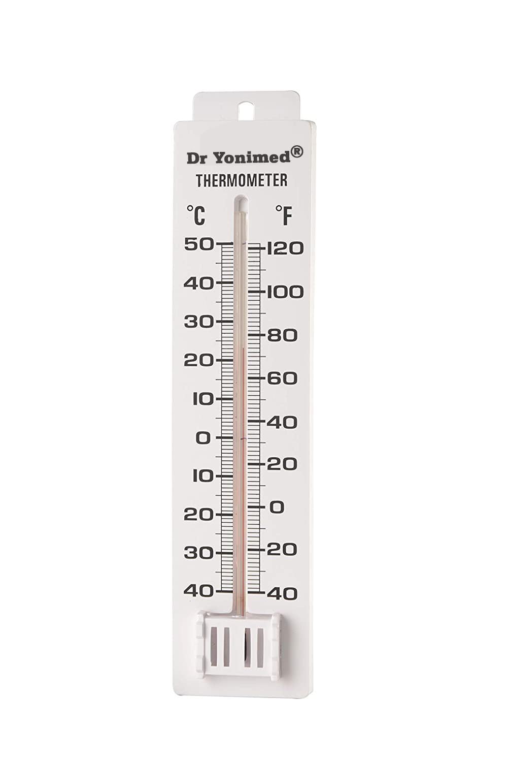 Dr Yonimed Manual Room Thermometer Room Temperature Thermometer Wall Mounting (White) pack of 1-image-42