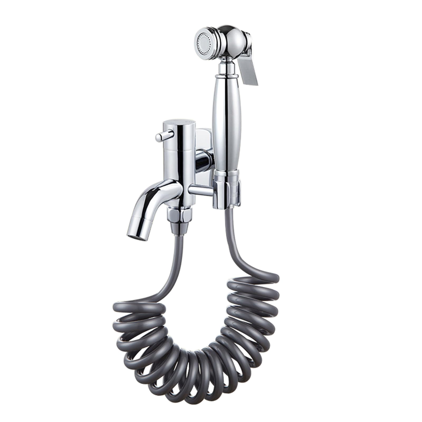 Grifo de bidet para WC con manguera extra larga de 2,3 metros para una limpieza cómoda y flexible