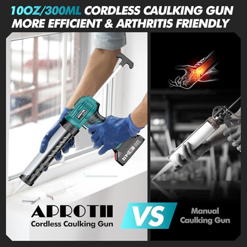 Aprotii Cordless Caulking Gun Compatible With Makita Battery thumb #1