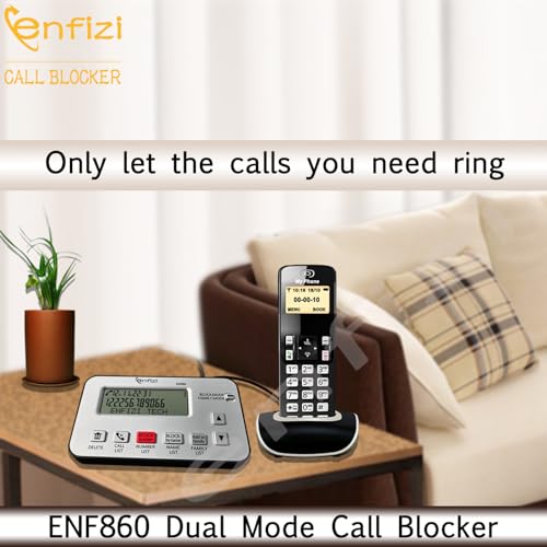 Enfizi ENF860 Call Blocker For Landline Phones, Blacklist/Whitelist Dual Mode, Block Spam Calls By Number And Name, Caller Id Box thumb #4