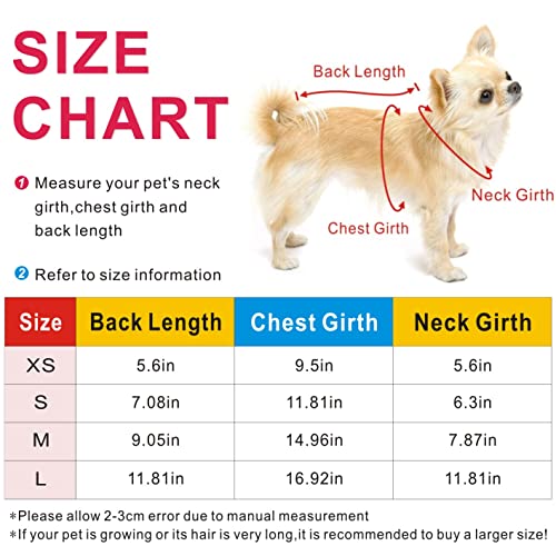 Idepet Dog Clothes Dog Sweaters Soft Fleece Dog Shirt Winter Dog Cat Pet Sweater For Small Dogs Cats Teddy Yorkshire Chihuahua Clothes #TOP1