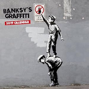 Book's Cover of Banksy 2019 Square Wall Calendar