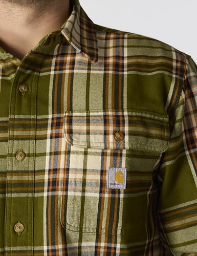 Image of Carhartt Men's Hubbard Loose Ls Plaid Shirt