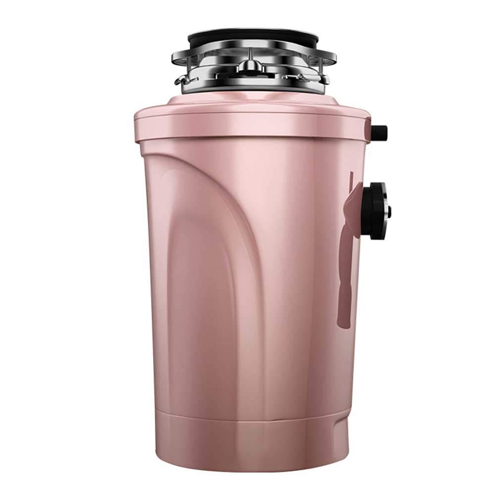 Durable Broyeur de déchets Alimentaires Broyeur dissipateur Thermique dissipateur Thermique de déchets organiques pour Maison sous évier Cuisine, Pink